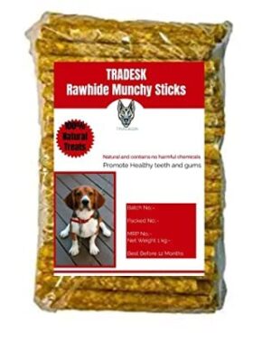 TRADESK Pet Food Zone High Protein Mix Chew Sticks Chicken Munchies (2Kg)