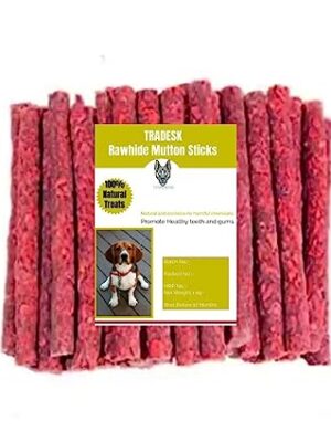 TRADESK PET Food & Supplies MUNCHY Sticks Mutton 1 kg STANDERD Packing Good Food for Dog Food Pack of 1